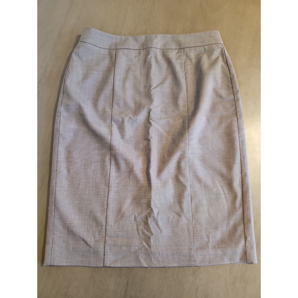 Ann Taylor Women's Pencil Skirt Size 10 Gray Professional Career Office Work
